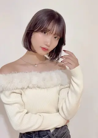 ミディアム 梅林 都羽のヘアスタイル