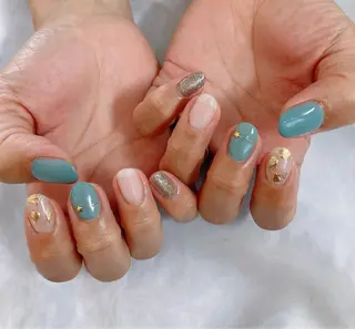 ネイル BURGUNDY keikoのネイルデザイン