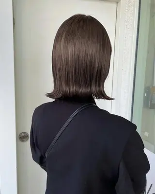 ミディアム カラー 透明感カラー🫧 CHIHIROのヘアスタイル