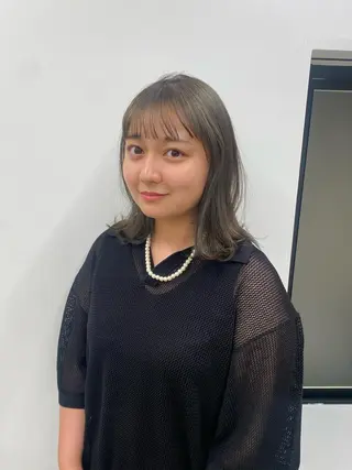 ミディアム カラー noa/ 渋谷のヘアスタイル