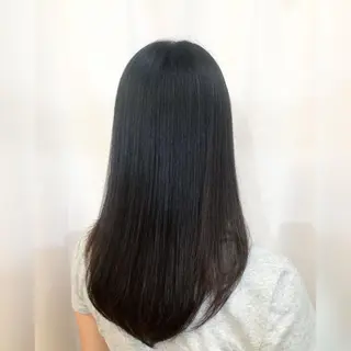 セミロング パーマ 髪質改善✨石塚 真梨奈のヘアスタイル