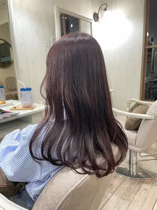 セミロング ネモトメイナ🌿‬ 今月末で退職しますのヘアスタイル