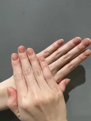 ネイル 金 柚嬉のネイルデザイン