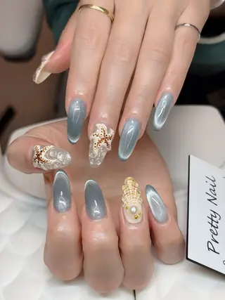 ネイル Prettynail 本厚木自宅サロンのネイルデザイン