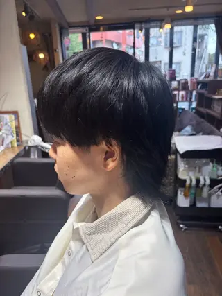 メンズ 飯田 ほのかのヘアスタイル