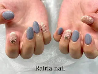 ネイル rairiaharu パラジェルのネイルデザイン
