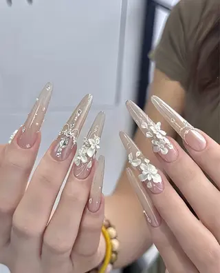 ネイル 長さだし専門 ありさのネイルデザイン