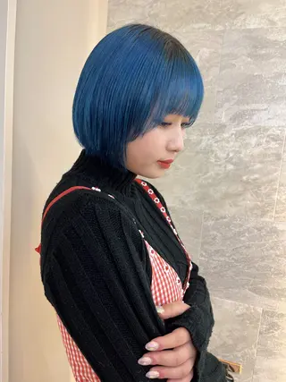 ショート カラー 池袋/似合わせ/縮毛 髪質改善【ugen】のヘアスタイル