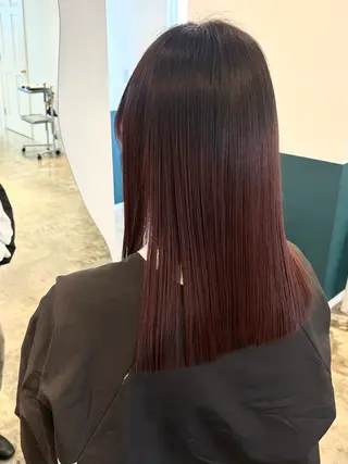 セミロング ☁️RIKA☁️ @ri2_____bのヘアスタイル