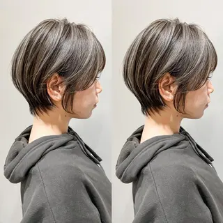 ショート カラー LA KING GINZA TOKYO所属・🧡ショートの達人 🧡SHOのヘアスタイル