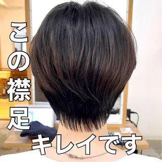 ショート ショートヘア、ボブ こやさん　コヤマのヘアスタイル