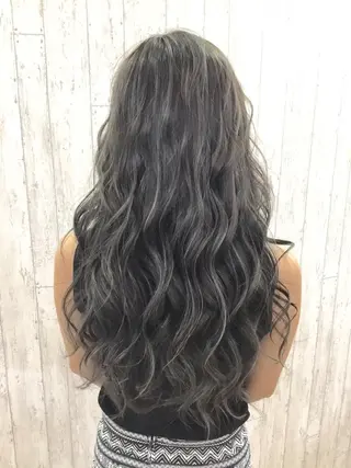 ロング カラー 髪質改善/艶髪💎 ウエキ リカのヘアスタイル