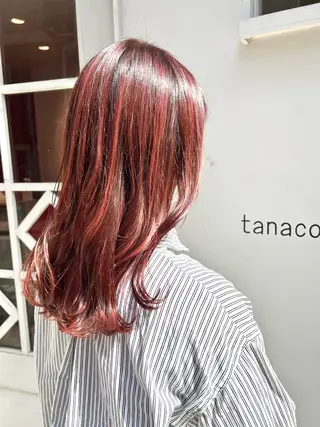 ロング カラー 美容室tanacocolo所属・草野 ゆずきのヘアスタイル