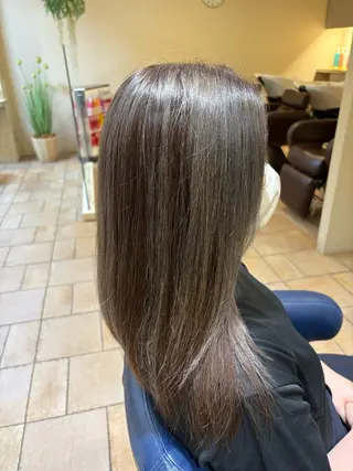 セミロング 井本 帆香のヘアスタイル