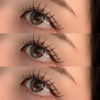 マツエク・マツパ 【那覇/束感まつ毛】 ｷｬﾒﾙのマツエク・マツパデザイン