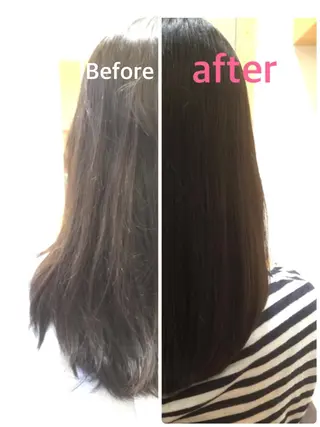 セミロング ロング ツヤ髪専門美容師 桑原 和誠のヘアスタイル