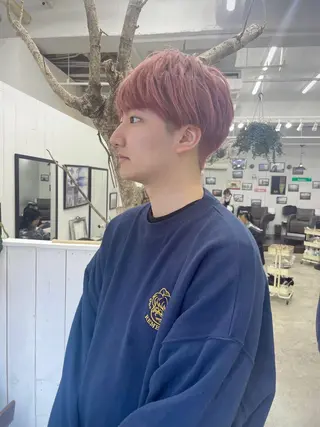 ショート カラー メンズ Ann./艶髪 /レイヤーカットのヘアスタイル