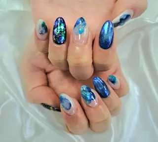 ネイル 河野ちえ (雑誌掲載サロン)のネイルデザイン