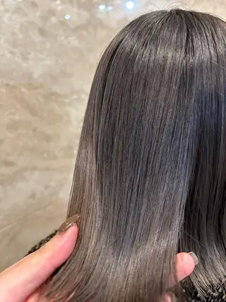 セミロング カラー 🍓 JURiA 🍓のヘアスタイル