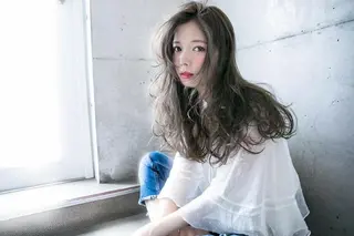 ロング カラー パーマ エクステ特化/ 塩浦太朗のヘアスタイル