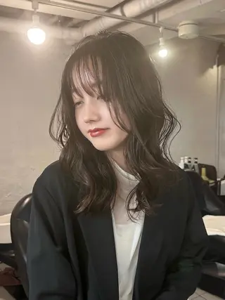 ミディアム カットお任せ☆ 毎月２００名ご来店♪のヘアスタイル