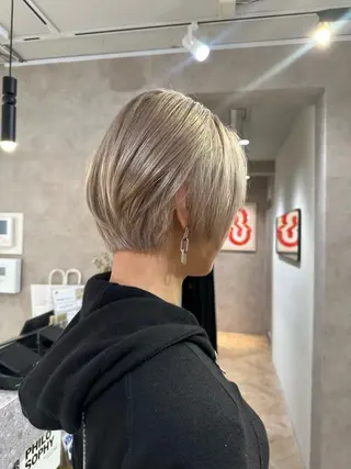 ショート 🍇透明感カラー/ カットひかる🍒のヘアスタイル