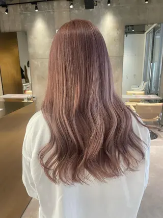 ロング カラー 美髪矯正/ハイトーン 🪸🩰ヒナコのヘアスタイル