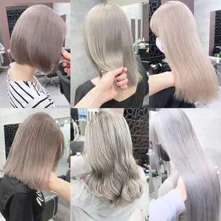 カラー Via officialのヘアスタイル