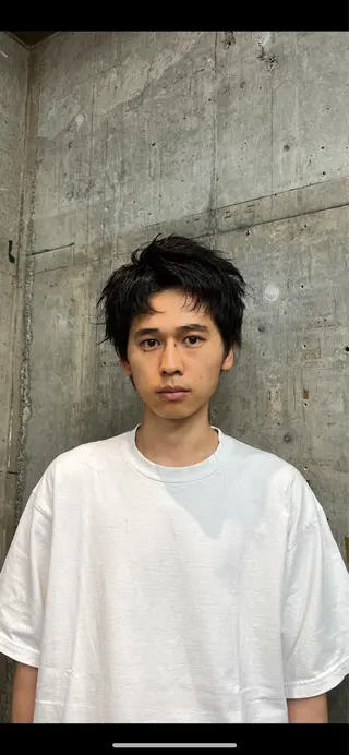 ショート カラー パーマ メンズ メンズパーマ /SUNAOのヘアスタイル