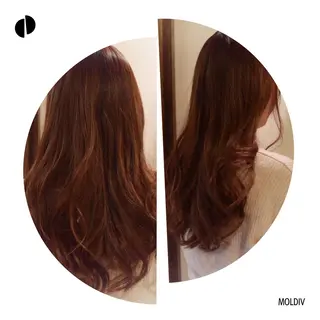 ロング カラー ✨縮毛矯正✨髪質改善 ナカシマ ユミのヘアスタイル