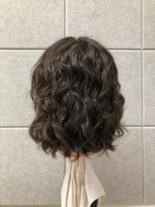 パーマ HAIRLOUNGESoleil六本木所属・Soleil 🌷キムラユウカ🌷のヘアスタイル