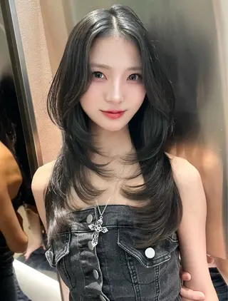 ロング カラー 韓国ヘア GLROWこうすけのヘアスタイル