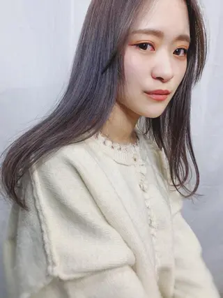 セミロング カラー ヘアアレンジ メンズ キッズ ネイル マツエク・マツパ 古賀 侑磨のヘアスタイル