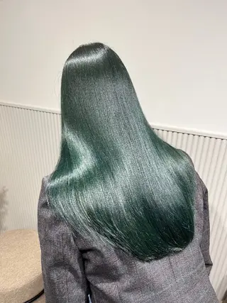 カラー 髪質改善/縮毛矯正/ クロサカ ユウナのヘアスタイル