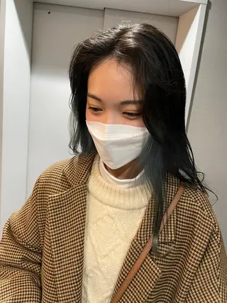 ミディアム カラー 大人ヘア/ナチュラル 杉野望雄のヘアスタイル