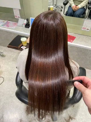 ロング Lee尼崎所属・Lee尼崎／縮毛矯正 土肥凌輔のヘアスタイル