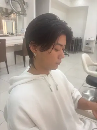 メンズ 🫧艶髪カラー ハセベ🫧のヘアスタイル