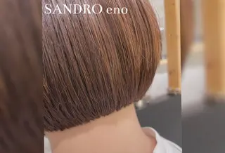 ショート カラー SANDRO所属・SANDRO eno☺︎のヘアスタイル