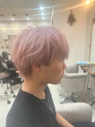 ショート 村松陸斗 メテオカラーのヘアスタイル