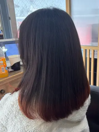 カラー キッズ ショート・ボブ ✿優李のヘアスタイル