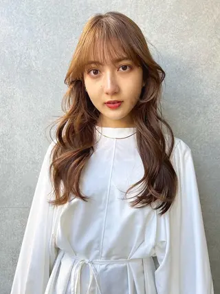 ロング 艶モテヘア 🎀himari🎀のヘアスタイル
