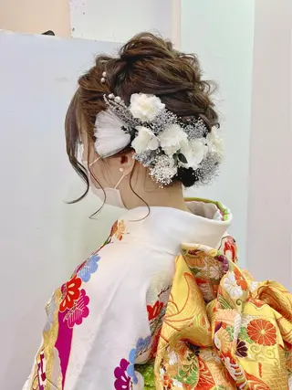 ヘアアレンジ 💎艶髪💎 町田莉彩のヘアスタイル
