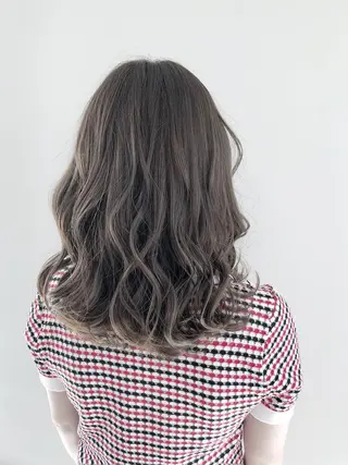 ミディアム カラー パーマ ヘアアレンジ メンズパーマの巨匠 鈴木純のヘアスタイル