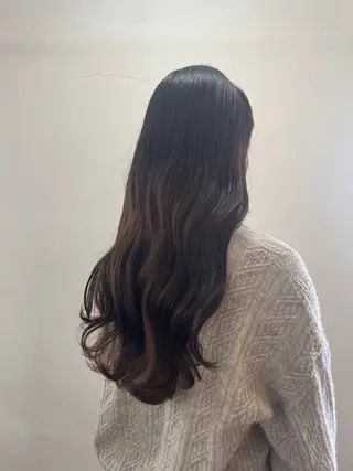 ロング mopa所属・mopa_kaede 暖色カラー/ロングのヘアスタイル