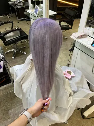 ロング カラー アンククロス池袋所属・アンククロス あいりのヘアスタイル