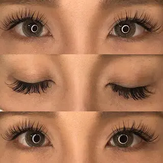 マツエク・マツパ Akari🖤 韓国アイドルまつぱのマツエク・マツパデザイン