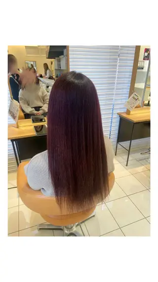 ロング 🪸暖色艶カラー/ shiori🫧のヘアスタイル