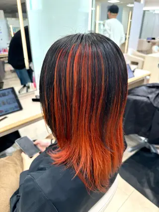 カラー kenje luscaのヘアスタイル