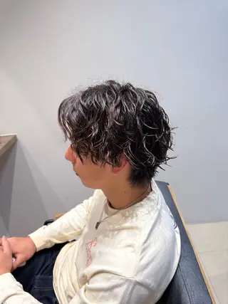 パーマ AMELY 朽木章浩のヘアスタイル