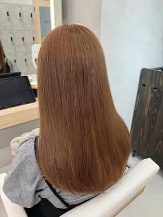 ロング カラー レイヤー❤️‍🔥 くびれヘア/西野和裕のヘアスタイル